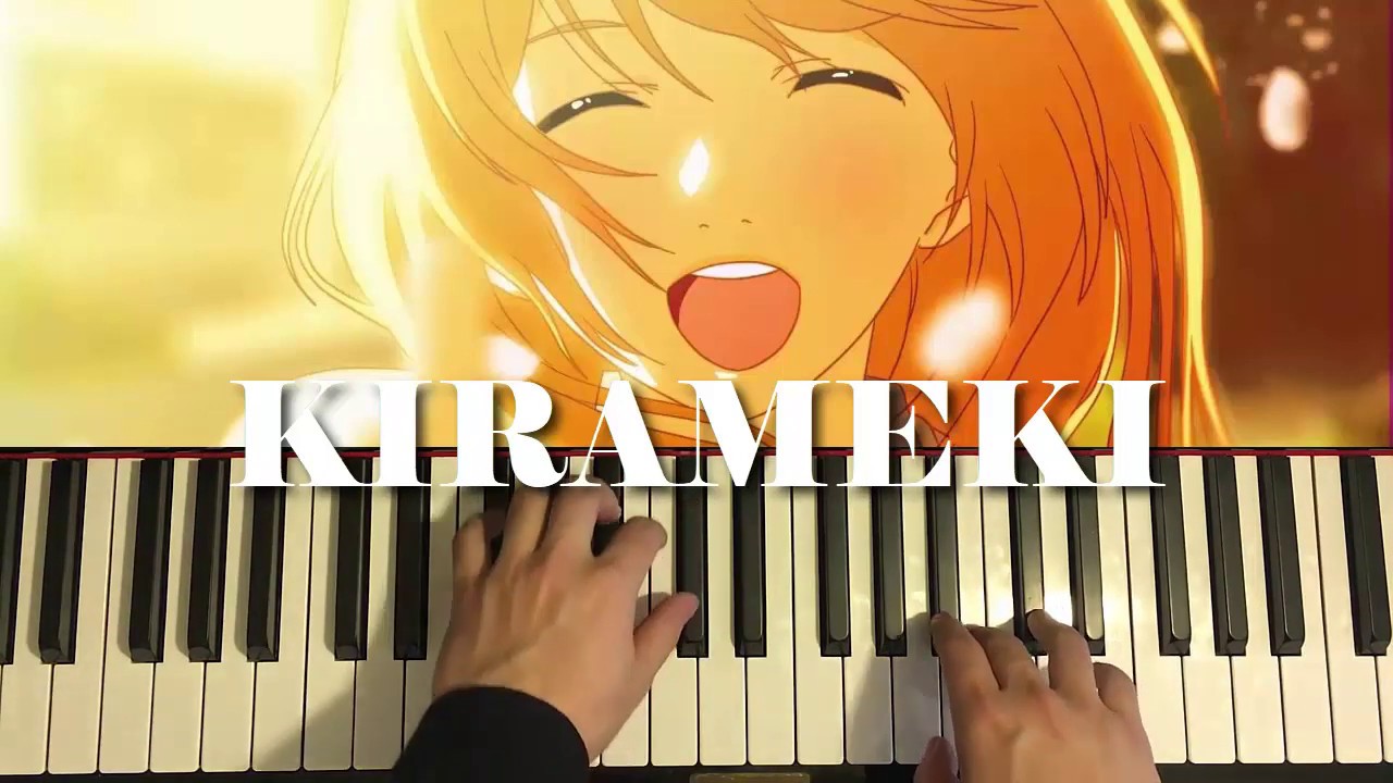 Your Lie In April ED - Kirameki (Piano Tutorial Lesson) - YouTube