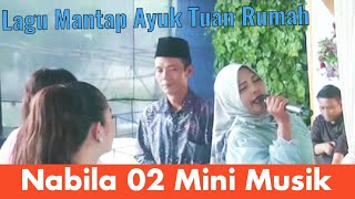 Download Lagu AKSI show tuan rumah desa Sungai baung hebohh..!! bersama nabila mini music llg MP3