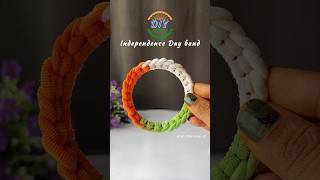 Independence Day  band #shorts #independenceday2026 # diybracelets #craftideas #handmade
