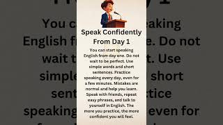 Speak Confidently From Day 1 || English listening Practice || Learn English || Listen And Practice