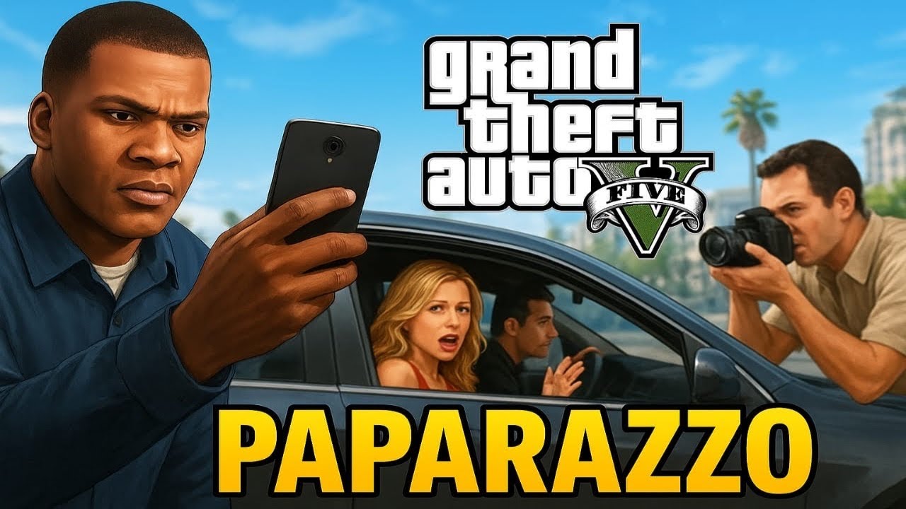 GTA V Paparazzo Photography Mission Franklin S Side Quest Gameplay 