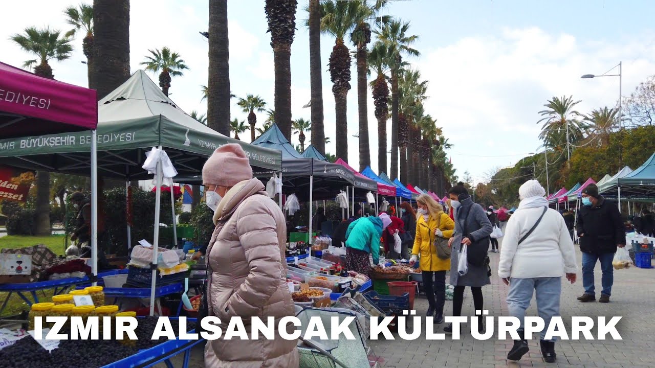Izmir, तुर्किये | alsancak | पैदल यात्रा 4K