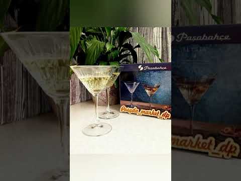 Набір келихів для мартіні Pasabahce Elysia 220 мл, 4 шт (440328), видео 1