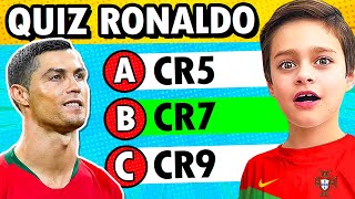 J'ai Répondu à Un Quiz sur Cristiano Ronaldo CR7 - Suis-je un VRAI FAN ?