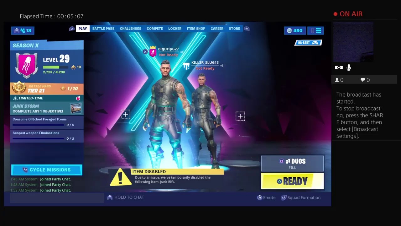 Fortnite Rage Ft. Killerslug