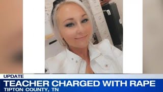 school teacher Alissa McCommon arrested for raping a child in Tipton county