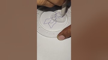 Amazing drawing 😍 #spirograph #amazing #drawing #pattern #relaxing #shorts (plz subscribe) 🙏🏼