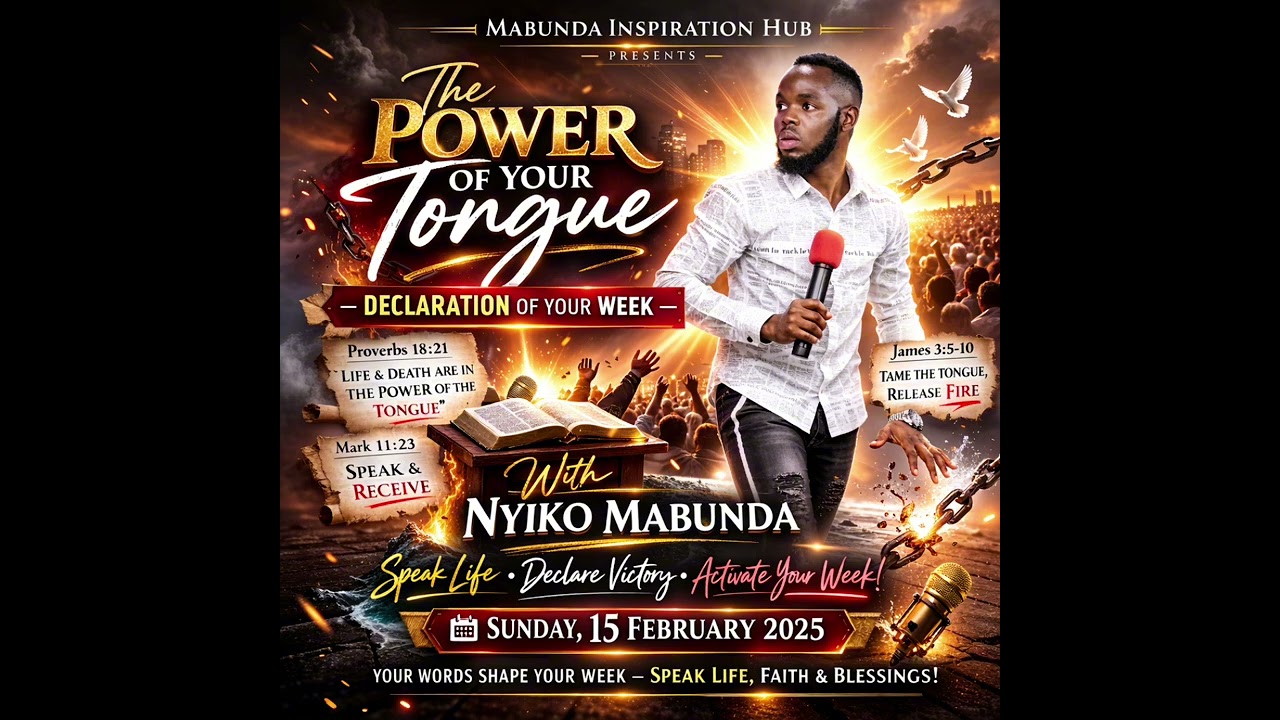 Command Your Week Through Prayer 🔥 Speak It Before You See It... -Nyiko Mabunda 