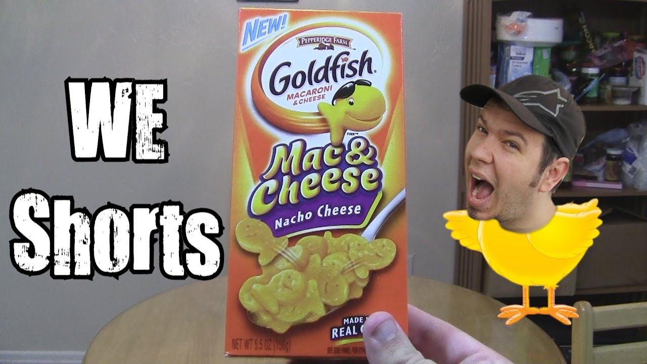 WE Shorts - Goldfish Mac & Cheese Nacho Cheese