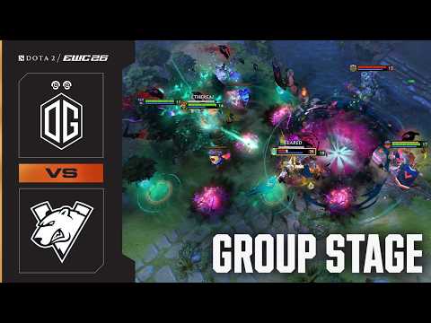OG ESPORTS vs. VIRTUS.PRO | Dota 2 at EWC 26 - Group Stage - HIGHLIGHTS