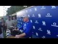 Kentucky football coach Mark Stoops focused on improving during bye