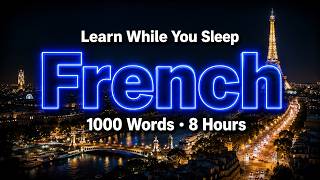 Learn French Vocabulary While You Sleep | 1000 Words screenshot 3