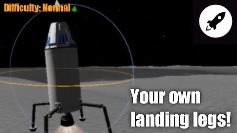 How to make your own landing leg! | Simplerockets 2 Tutorial