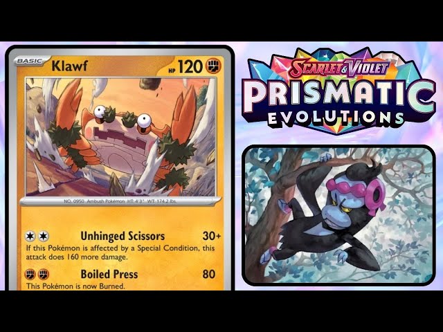 Klawf: The $25,000 Winning Deck! | Prismatic Evolutions Pokemon TCG - YouTube Klawf: The $25,000 Winning Deck! | Prismatic Evolutions Pokemon TCG - YouTube