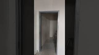 Expandable Metal Door Frame Installed!