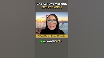 How CSMs Should Prepare for a One-on-One with Their Manager