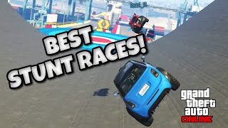 GTA 5 - The Best Competitive "Cunning Stunts" Races! (GTA 5 DLC)
