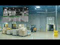 Full trailer unload demo with robot point of view at 20x speed