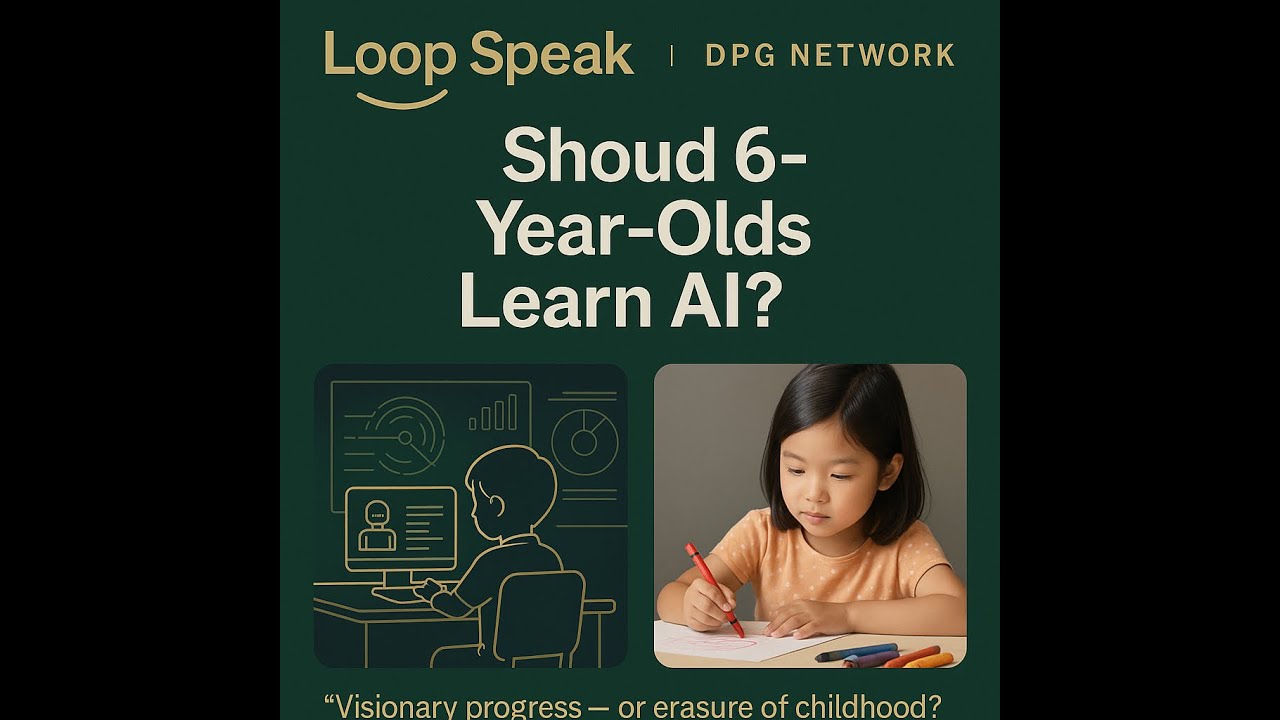The Six-Year-Old AI Question | Loop Speak™ Discussion (DPG Network™)
