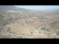 4K: BIRDS EYE VIEW OF THE TEHACHAPI LOOP