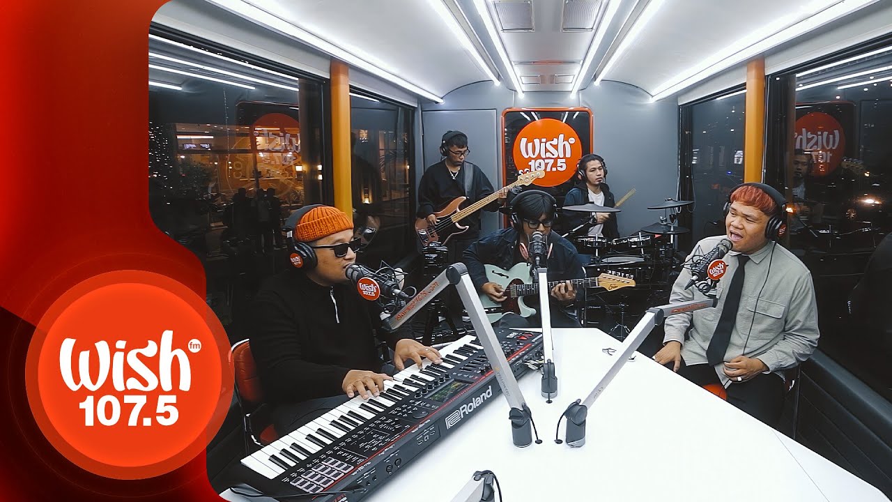 NOBITA performs "Dito Ka Lang" LIVE on Wish 107.5 Bus