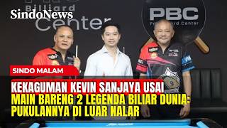 Jajal Main Bareng Dua Legend Biliar Dunia, Kevin Sanjaya: Pukulannya di Luar Nalar | Sindo Malam