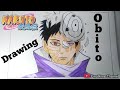 Obito   drawing anime  emunime channel