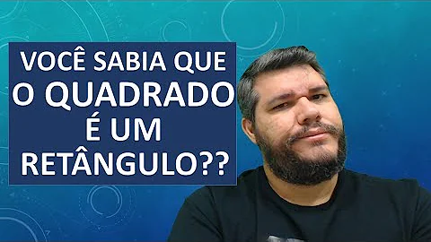 O que um quadrado é um losango tem em comum?