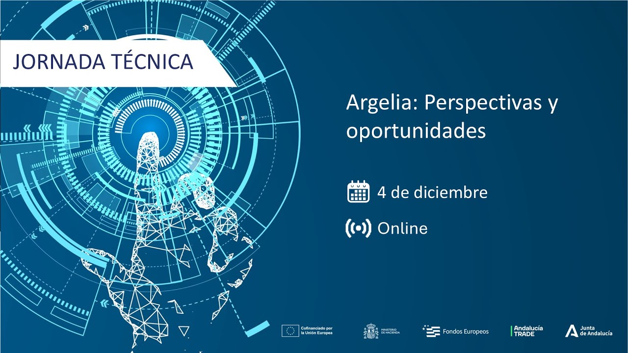 Jornada técnica online 'Argelia: Perspectivas y oportunidades'