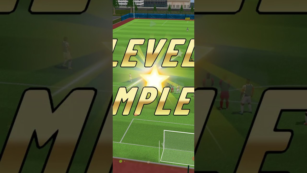 Playing football in my phone 