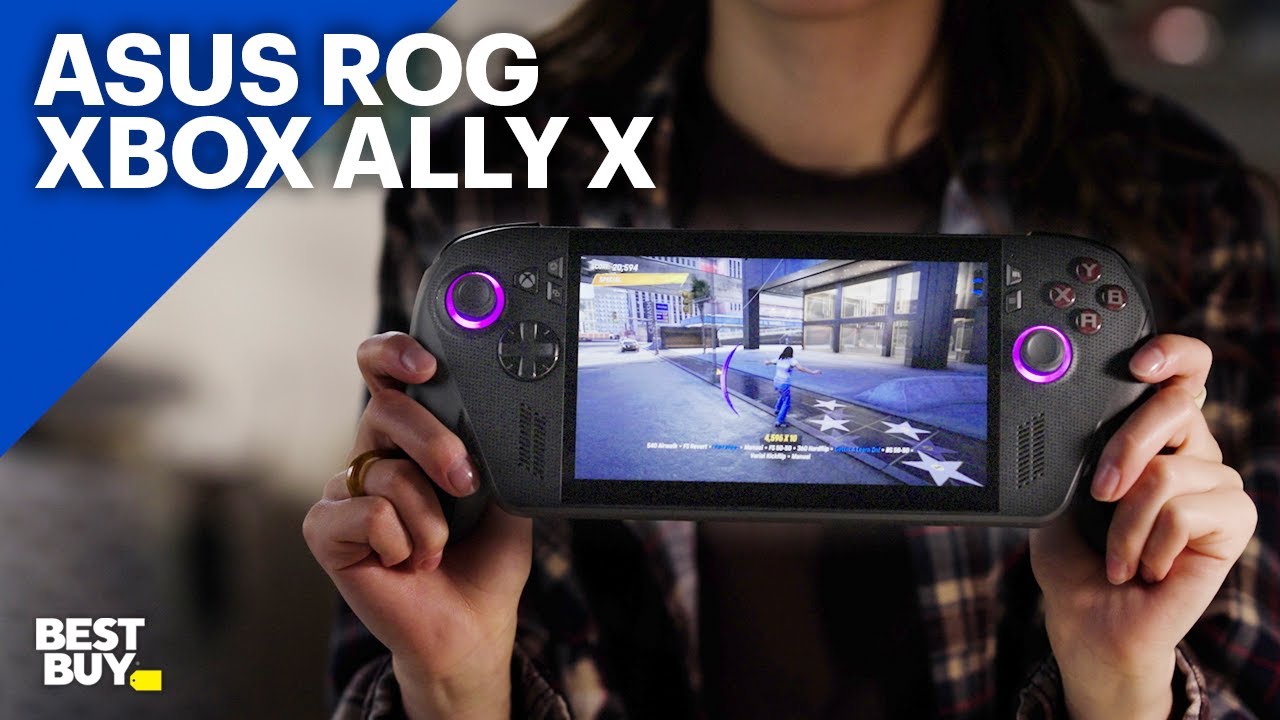 Game on the go with the ASUS ROG Xbox Ally X - YouTube