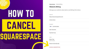 How To Cancel Squarespace Website Subscription - Quick and Easy