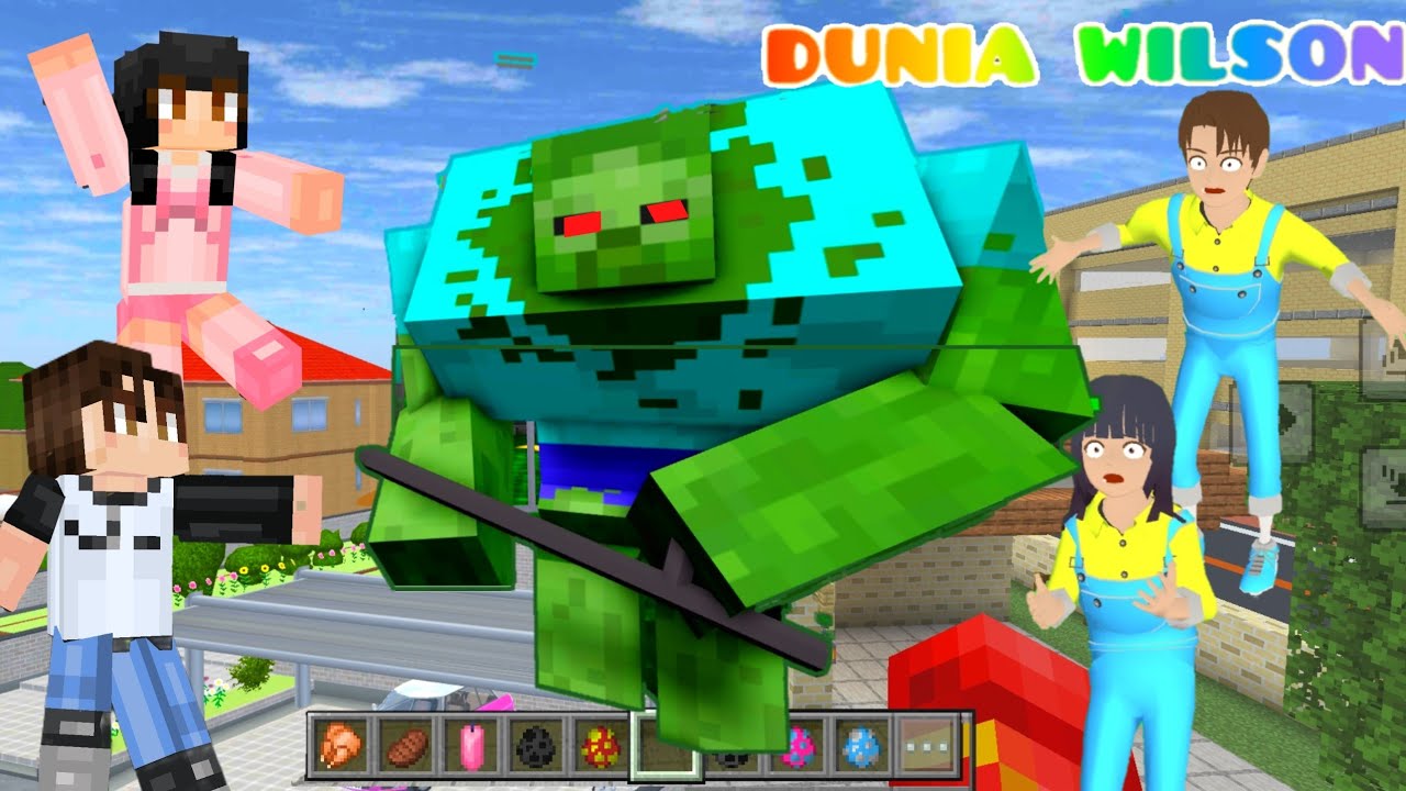 Yuta Mio Ironman Ditangkap Yakuza Minecraft Kabur Dari Penjara Zombie 🥰😍
