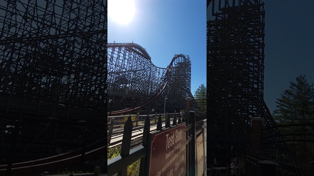 Experience the Barrel Roll Drop of Twisted Timbers in March 2023