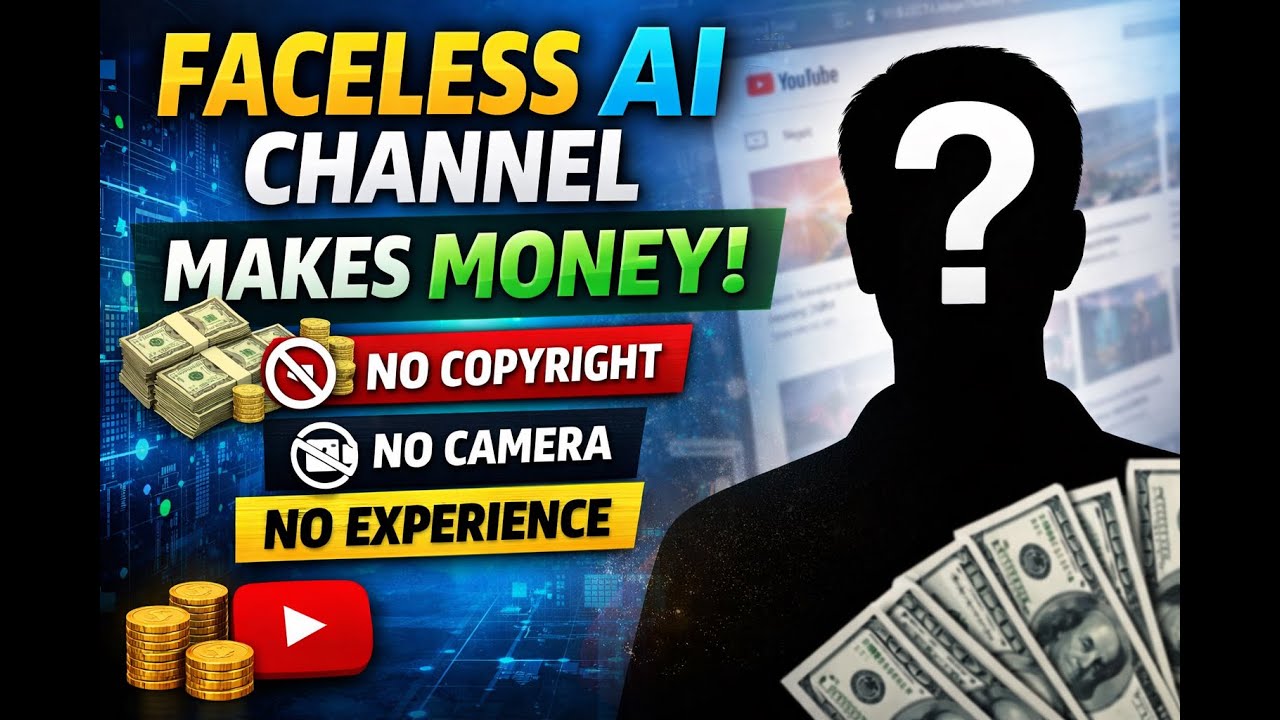 This Faceless AI YouTube Channel Makes Money (No Copyright, No Experience)