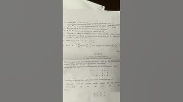 BASIC NUMERICAL METhODS B.Com/BBA 2024 Question Paper #calicutuniversity #bba #b.com #shortvideo
