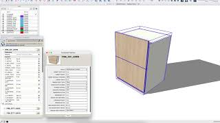 BASE CABINET   2 DRAWERFRONT 3 DRAWERS FRM 2DF 3DRW