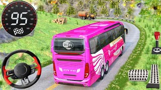 🚌 Real Bus Simulator | Passenger Bus Driving | Realistic Jungle Bus Gameplay 🌿🚍 screenshot 3