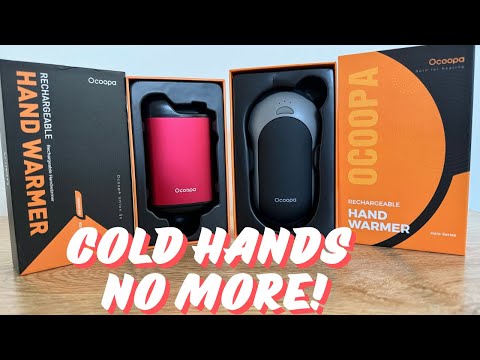 Scaldamani e power bank ricaricabile Ocoopa || Pink Gaey 🩷