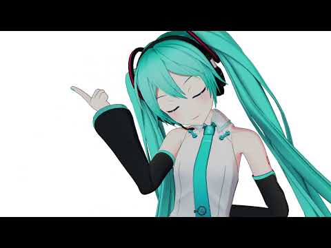 MMD初音未来 x SOS by blender  /hatsunemiku/初音ミク