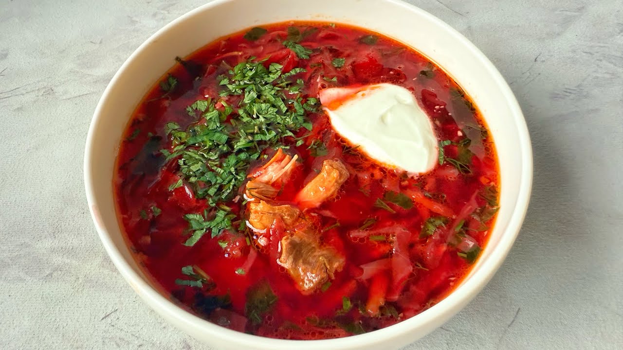 ЧЕРВОНИЙ БОРЩ | СЕКРЕТ ПРИГОТУВАННЯ СМАЧНОГО УКРАЇНСЬКОГО БОРЩУ