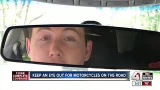 MoDOT urges drivers to watch for motorcyclists as warmer weather arrives