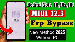 Redmi Note 10s Frp Bypass New Trick | Redmi Note 10,10s,10t Google Account Remove | New Trick 2025 screenshot 5