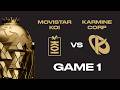 Karmine Corp vs Movistar KOI – Game 1 | EWC Qualifier Bo5 | KC vs MKOI