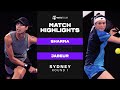 Astra Sharma vs. Ons Jabeur | 2022 Sydney Round 1 | WTA Match Highlights