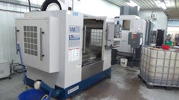 Milltronics VM20 CNC Vertical Machining Center with Thru Spindle Coolant For Sale