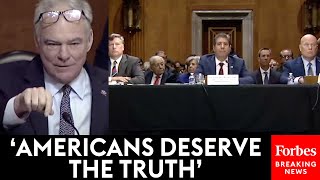 Tim Kaine Confronts Nominees: 'None Of You Would Be Candid About Who Instigated The War In Ukraine'