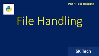 Learn File Handling in Python Step-by-Step (with Code)