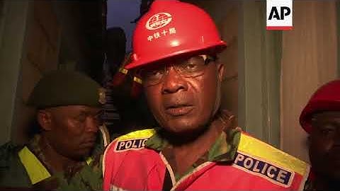 Rescue operation underway after building collapse in Nairobi