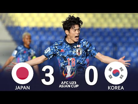 U-21日本代表、U-23韓国に３発圧勝！ 鈴木２発、細谷も１得点でベスト４進出！